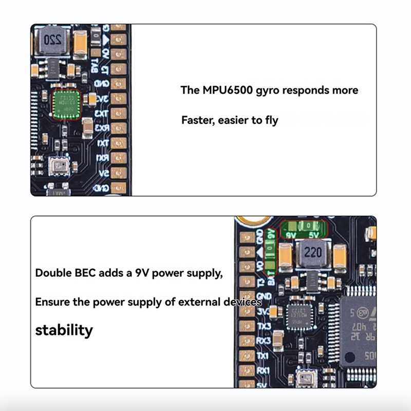 F405 Flight Controller - 80A + F405/F722 STACK لطائرة بدون