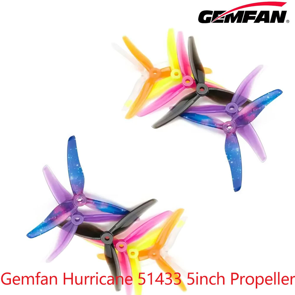 5 Inch Propeller - 12 زوجًا من مراوح جيمفان هوريكان