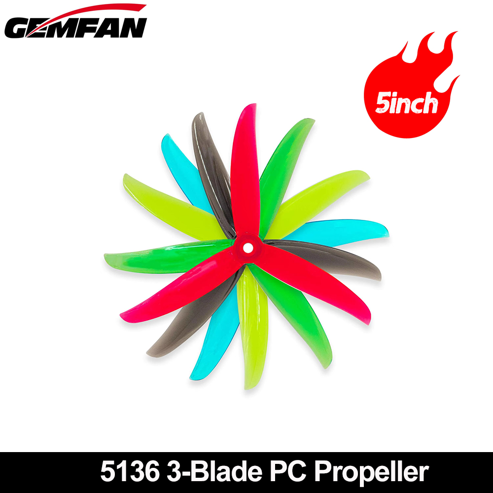 5 Inch Propeller - Gemfan VANOVER 5136 3 شفرات PC