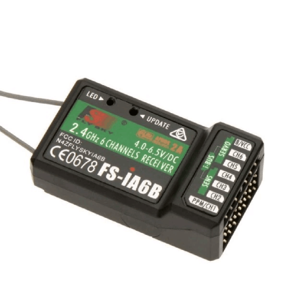Flysky Transmitter - جهاز استقبال Flysky Fs-IA6B بتردد 2.4