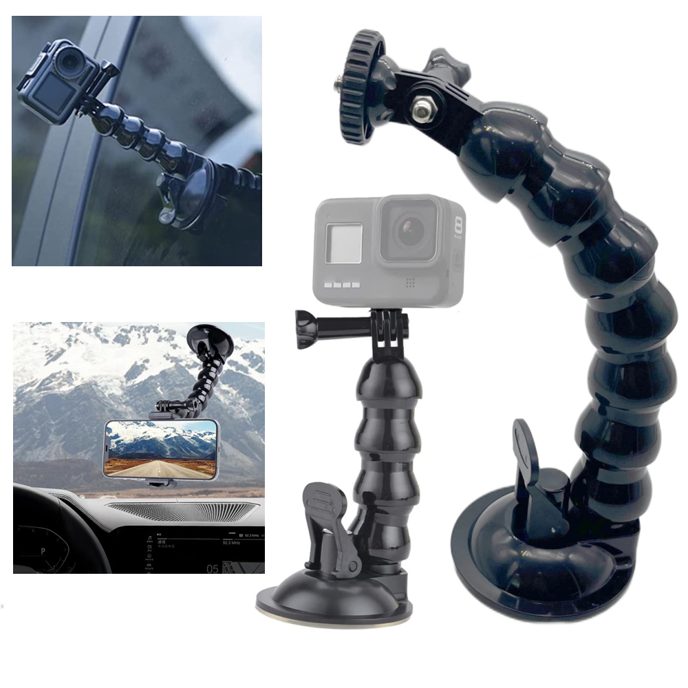 Runcam Camera - حامل شفط للزجاج الأمامي للسيارة مع