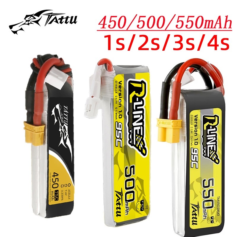 Lipo Battery 4S - بطارية TATTU-lipbattery لطائرة هليكوبتر بتحكم عن