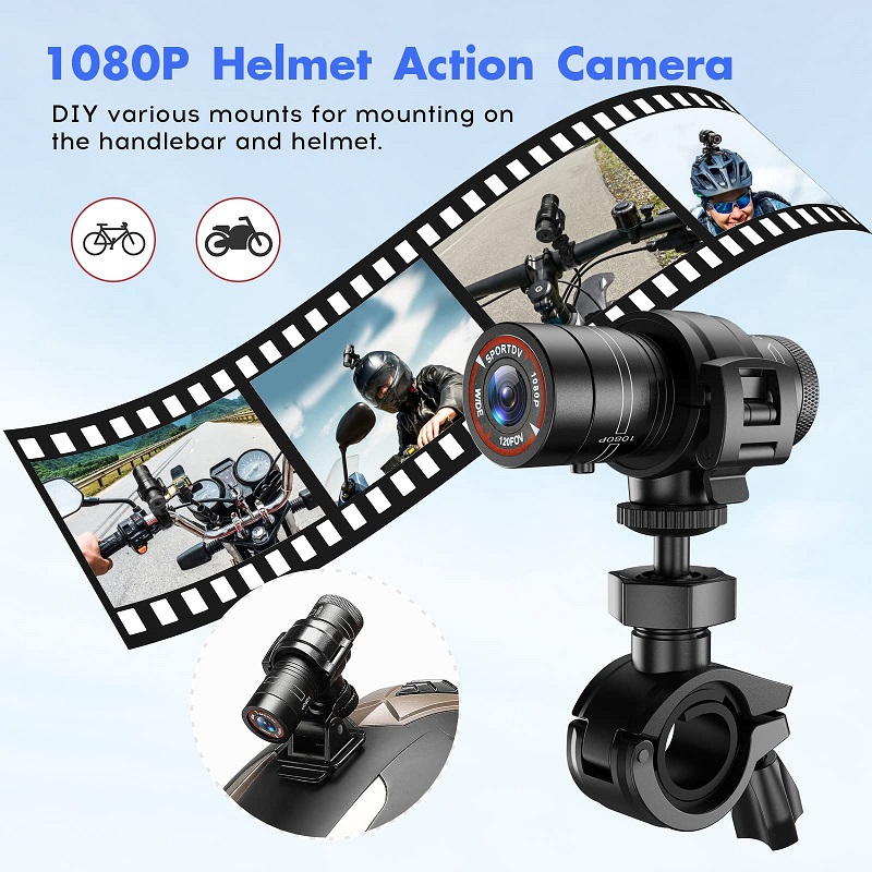 خوذة كاميرا رياضية صغيرة DV Ac - مراجعة Runcam Camera وسعره