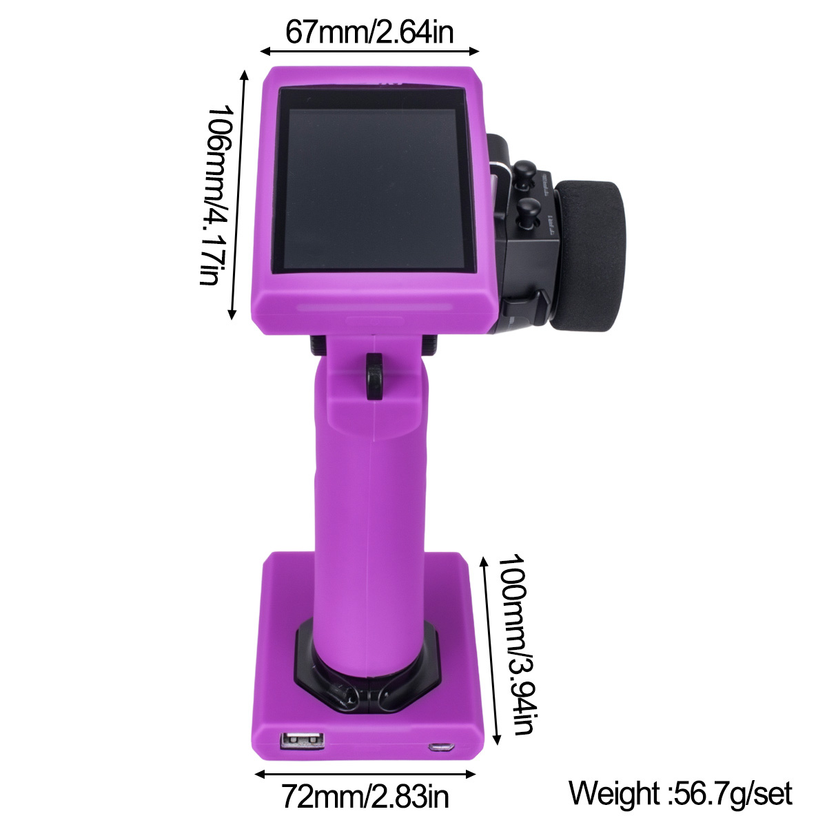 غطاء حماية من السيليكون NB4 مض - مراجعة Flysky Transmitter وسعره