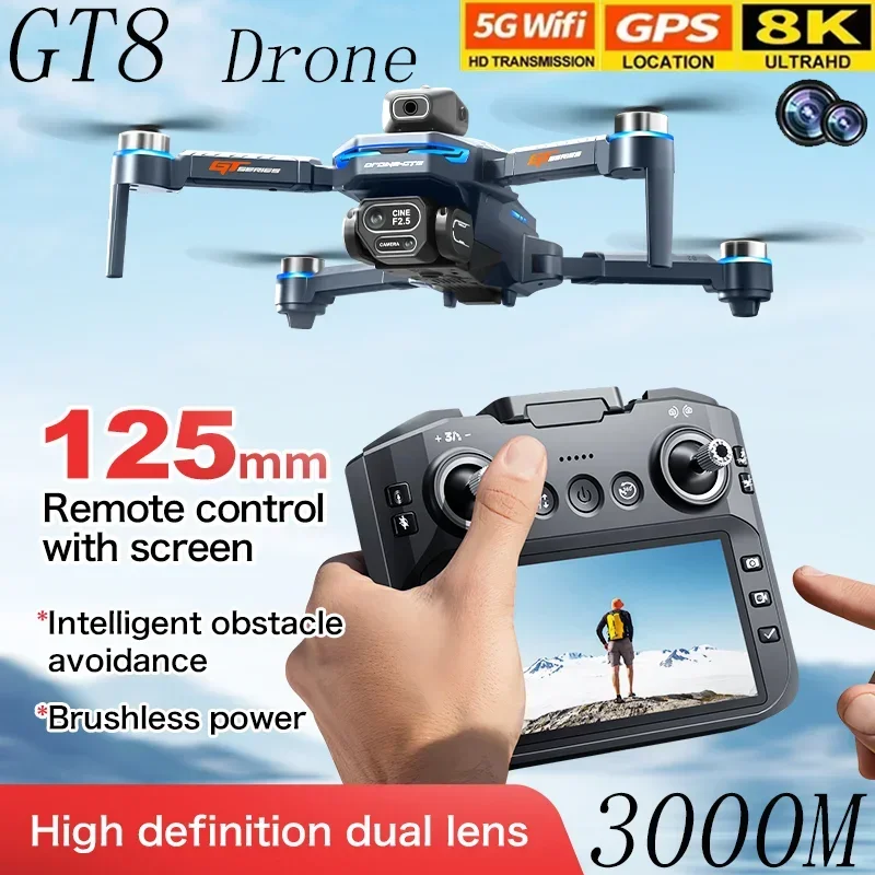 طائرة بدون طيار GT8 مع حزام لت - مراجعة Dji Mini Drone وسعره