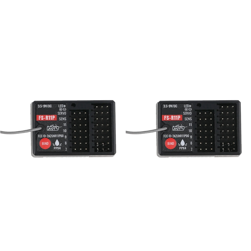 2X FS-R11P استقبال لجهاز التحك - مراجعة Flysky Transmitter وسعره