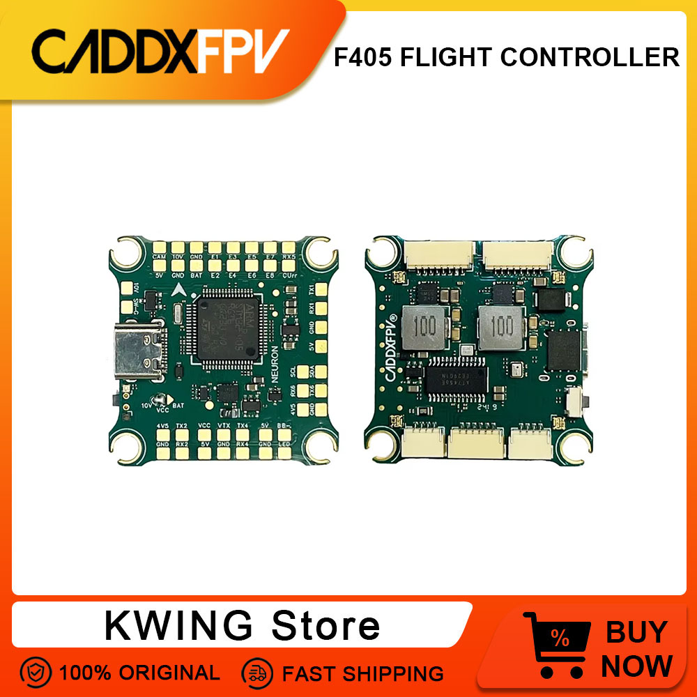 وحدة تحكم في الطيران CADDX F40 - مراجعة F405 Flight Controller وسعره