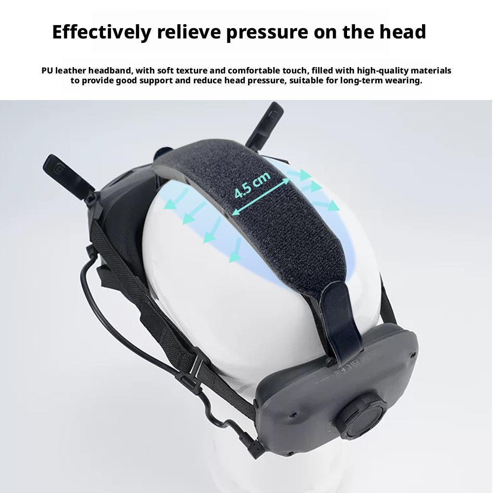 حزام رأس قابل للتعديل لنظارات  - مراجعة Dji Goggles وسعره