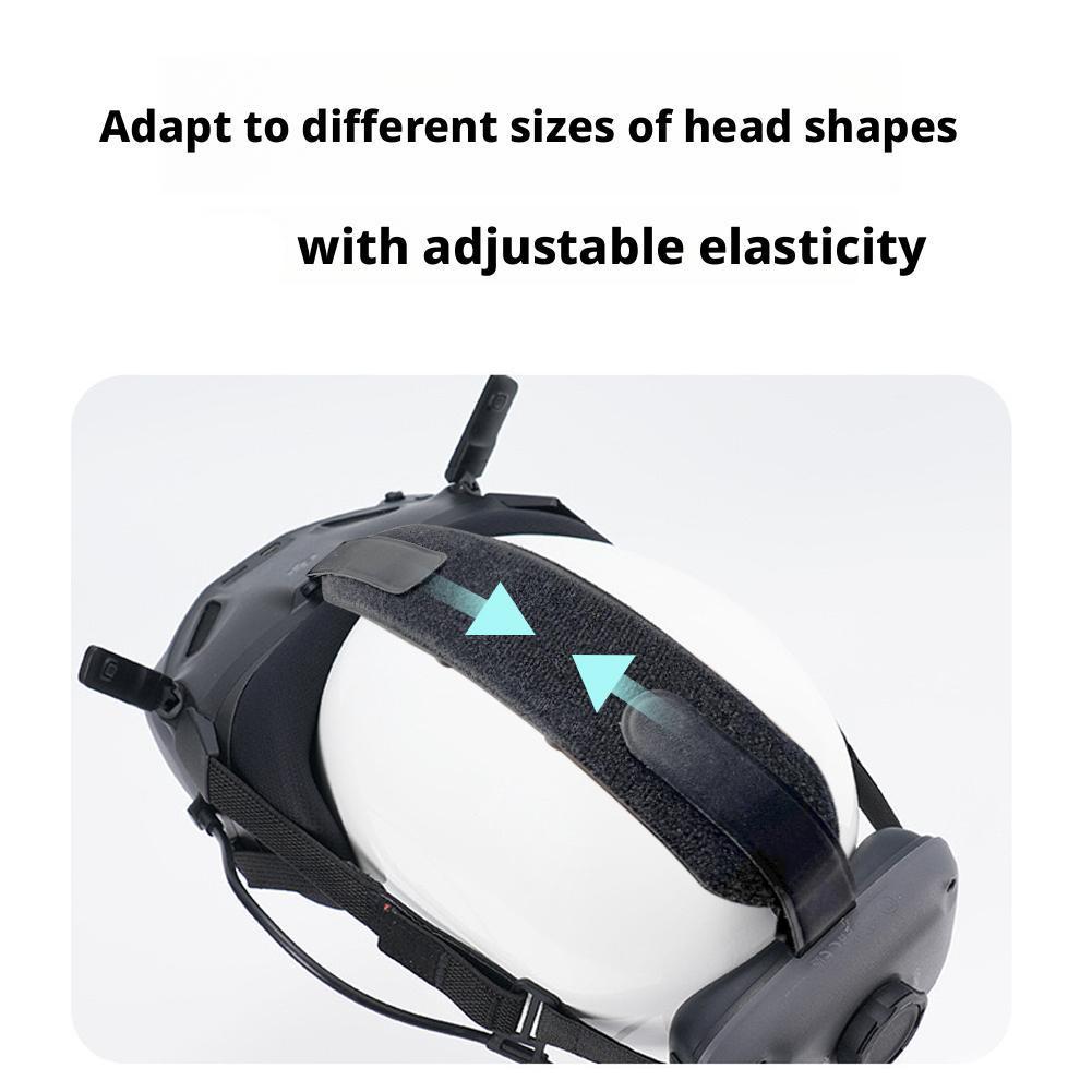 حزام رأس قابل للتعديل لنظارات  - مراجعة Dji Goggles وسعره