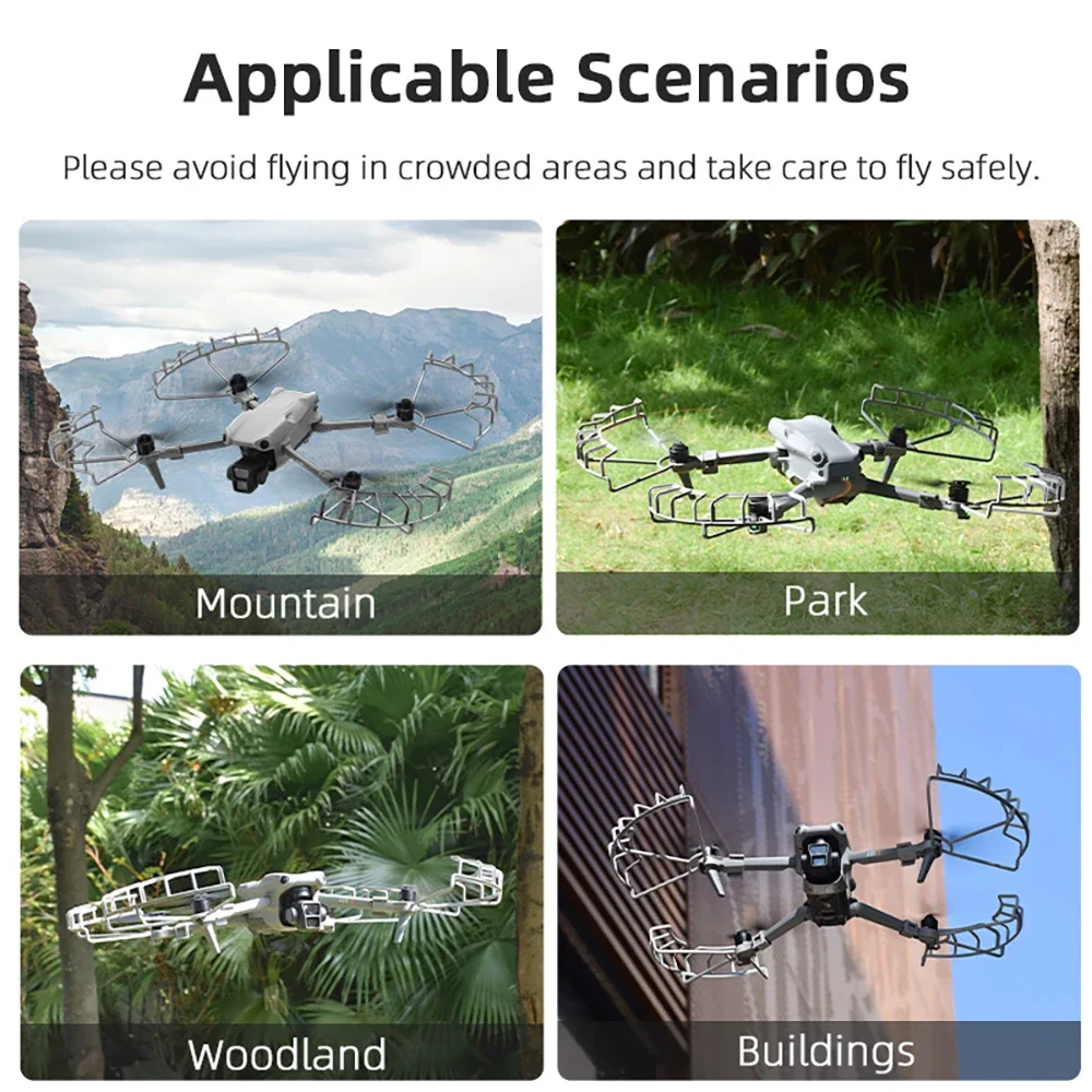 المروحة الحرس ل DJI الهواء 3S/ - مراجعة Propeller Guard وسعره