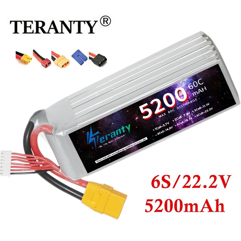 بطارية ليبو TERANTY مع سدادة ل - مراجعة Lipo Battery 6S وسعره