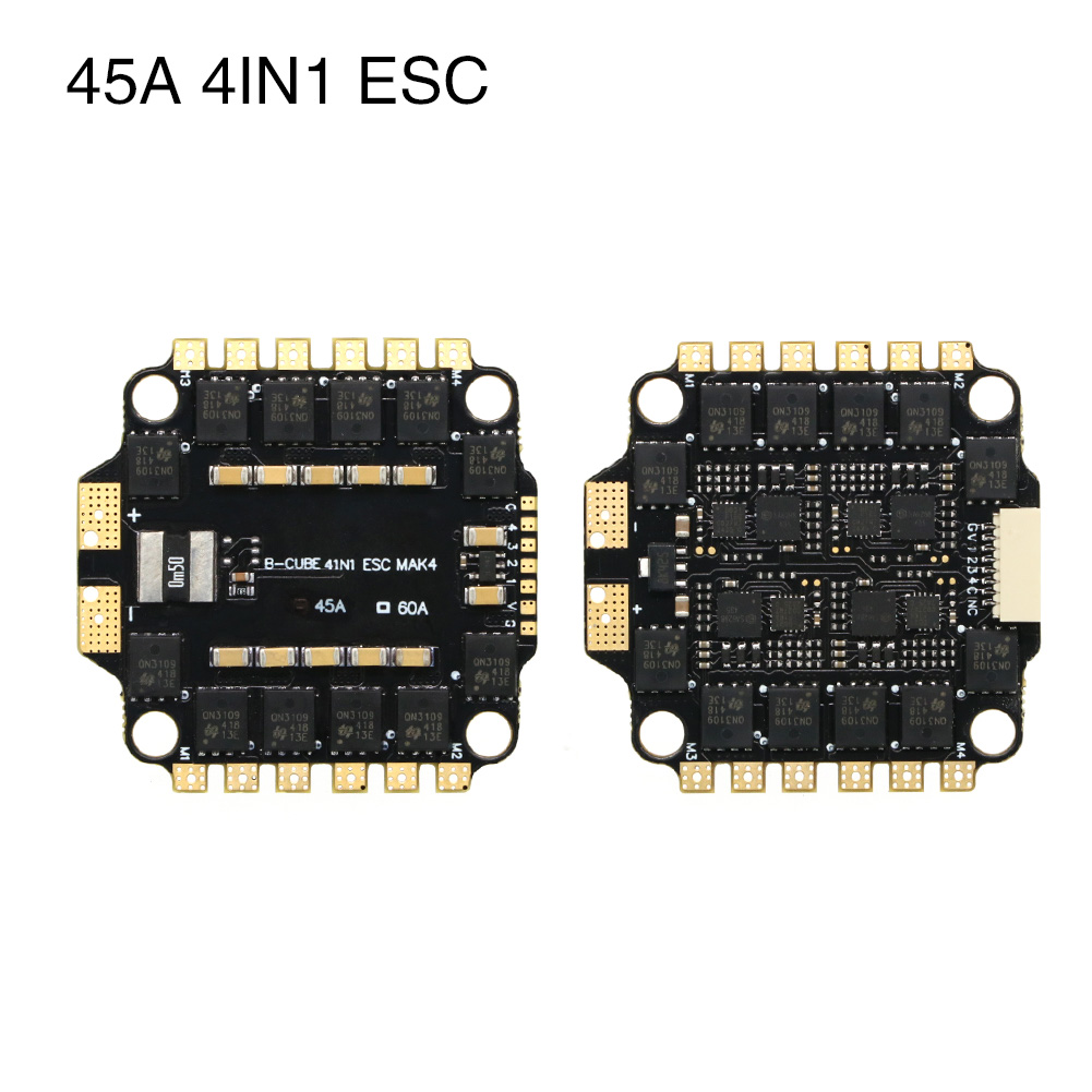 UAngel 4IN1 45A 60A ESC BLHELI - مراجعة Lipo Battery 6S وسعره