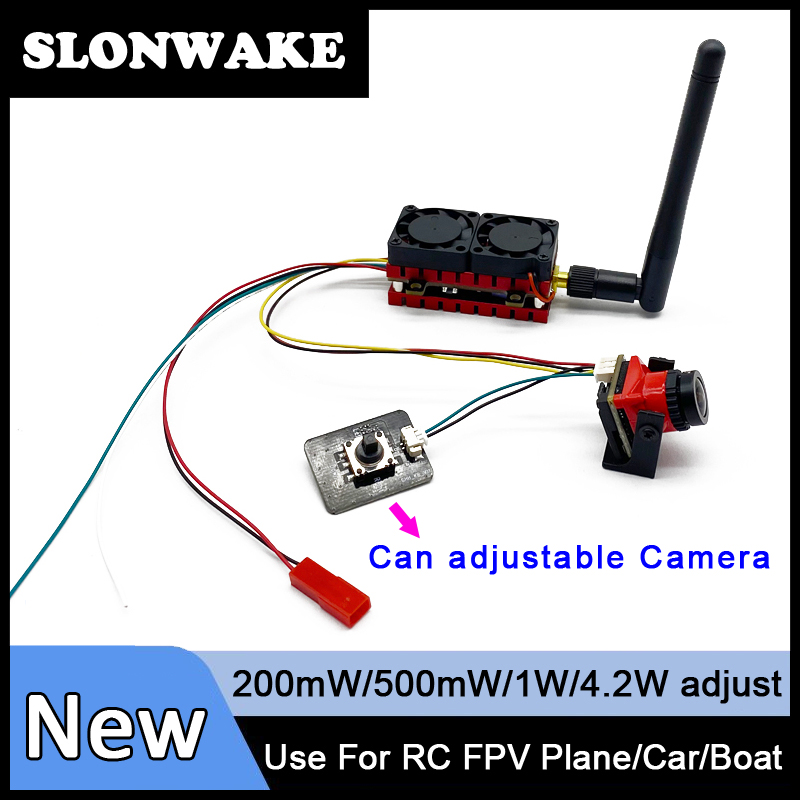 جهاز إرسال SLONWAKE 5.8G 48CH  - مراجعة Goggles Fpv وسعره