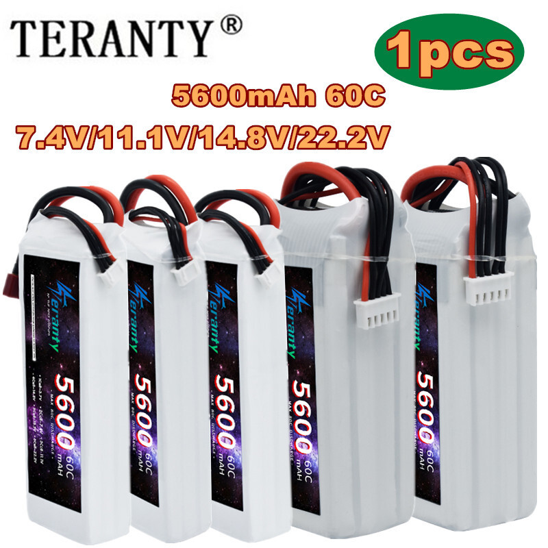 TERANTY 5600MAH 60C 2S 3S 4S 6 - مراجعة Lipo Battery 4S وسعره