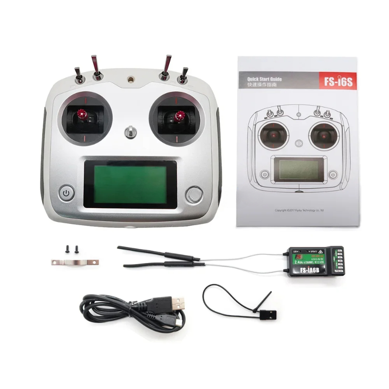 FLYSKY FS-i6S i6S 2.4G 10CH AF - مراجعة Flysky Transmitter وسعره
