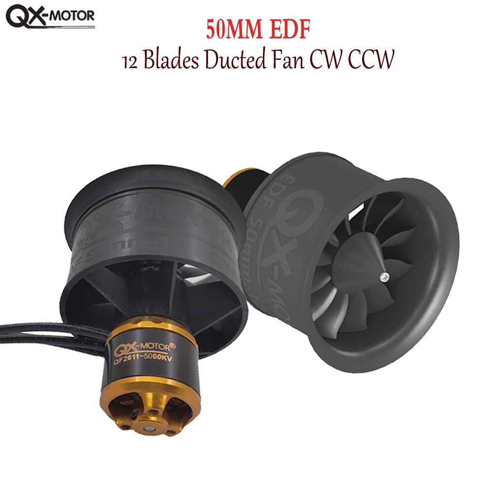مروحة QX-MOTOR EDF 50mm QF2611 - مراجعة Lipo Battery 4S وسعره