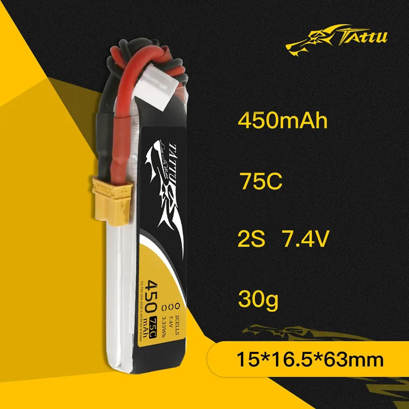 بطارية TATTU-lipbattery لطائرة - مراجعة Lipo Battery 4S وسعره