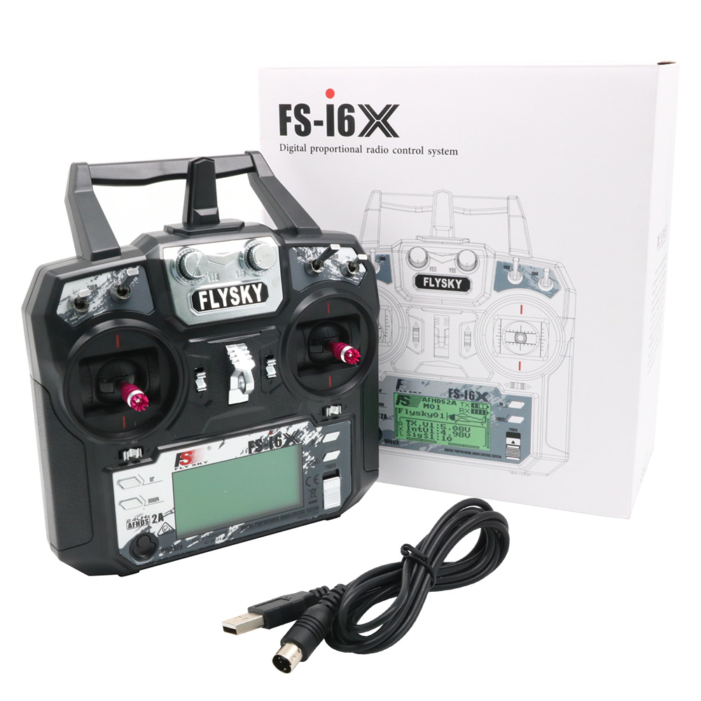 FLYSKY FS-i6X FS i6X 10CH 2.4  - مراجعة Flysky Transmitter وسعره