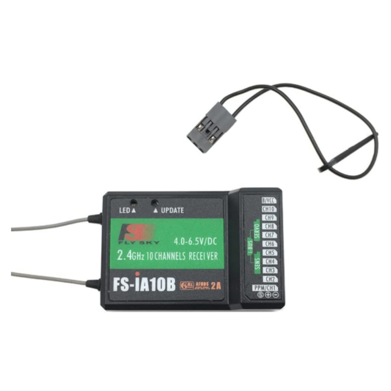 جهاز استقبال Flysky FS-iA10B 1 - مراجعة Flysky Transmitter وسعره